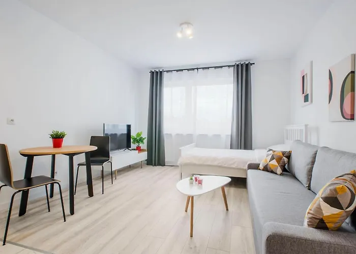 Lägenhet Aparthouse Deluxe Łódź