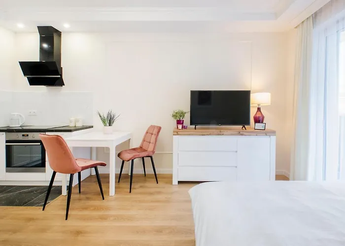 Lägenhet Aparthouse Deluxe Łódź