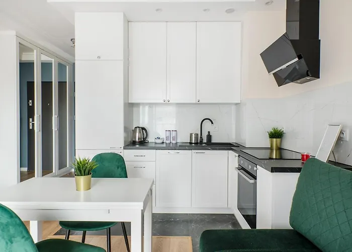 Lägenhet Aparthouse Deluxe Łódź