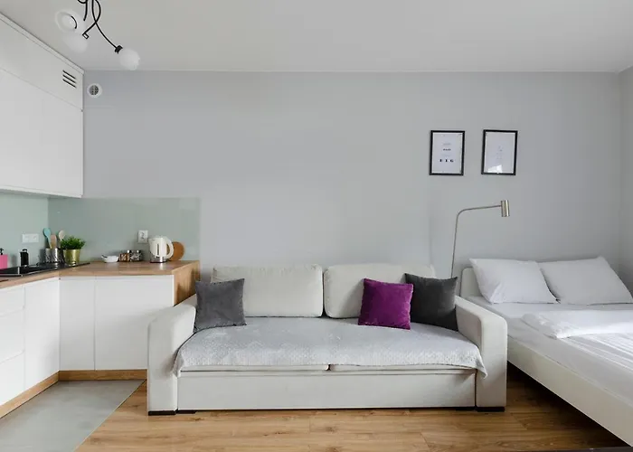 Lägenhet Aparthouse Deluxe Łódź