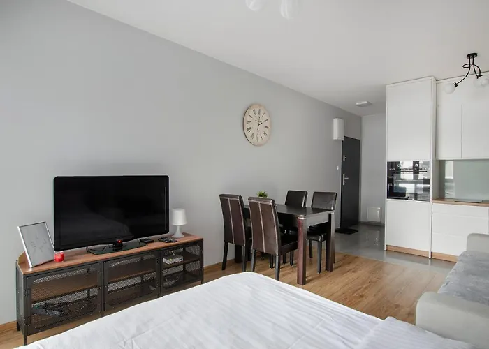 Lägenhet Aparthouse Deluxe Łódź