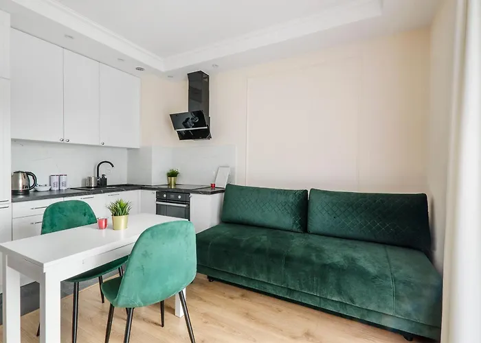 Lägenhet Aparthouse Deluxe Łódź